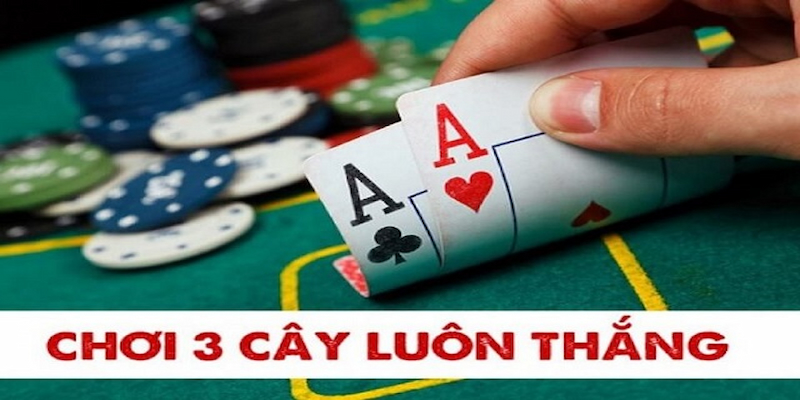 Luật game ba cây đổi thưởng vô cùng đơn giản